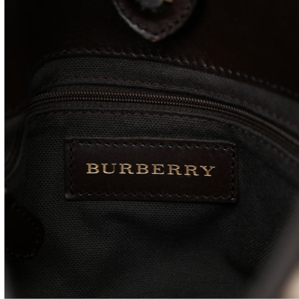 💯 Authentic Burberry Haymarket Medium Check Willenmore Hobo - Great Condition - Picture 2 of 12